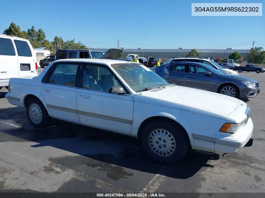 1994 Buick Century Special VIN: 3G4AG55M9RS622302 Lot: 40247094