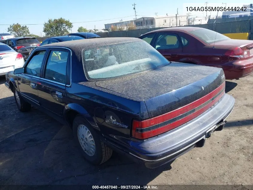 1995 Buick Century Special VIN: 1G4AG55M0S6444242 Lot: 40457040