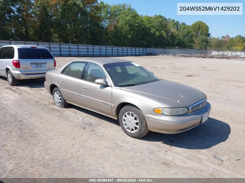 2G4WS52M6V1429202 1997 Buick Century Custom