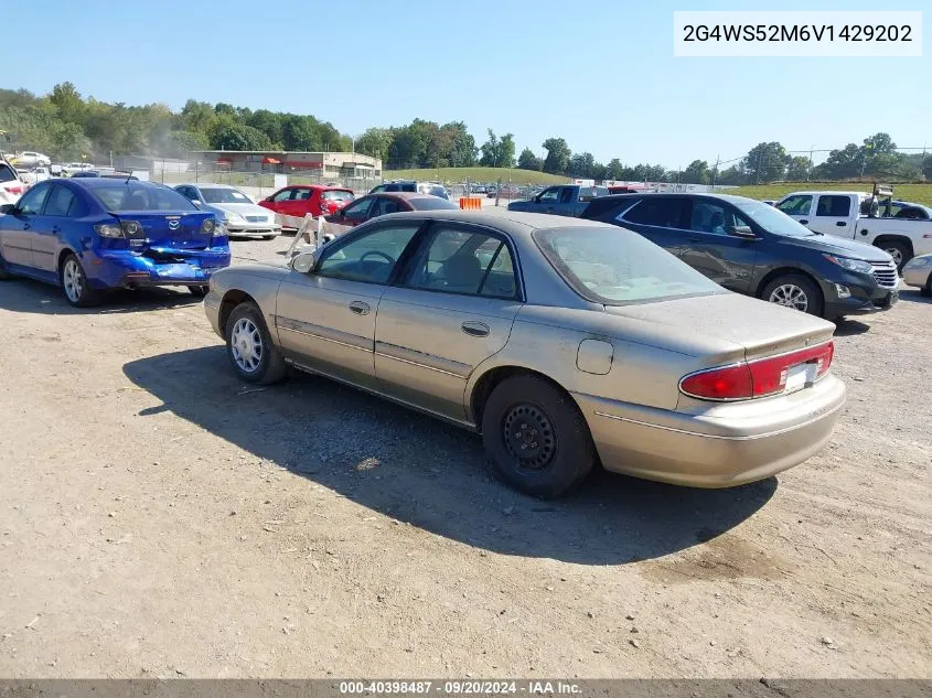 1997 Buick Century Custom VIN: 2G4WS52M6V1429202 Lot: 40398487