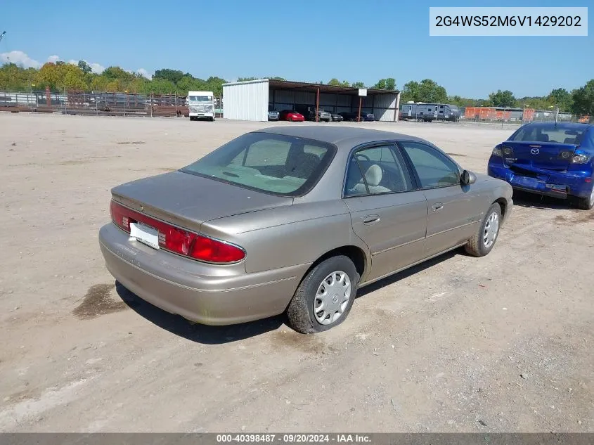 1997 Buick Century Custom VIN: 2G4WS52M6V1429202 Lot: 40398487