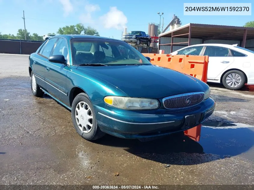 2G4WS52M6W1592370 1998 Buick Century Custom