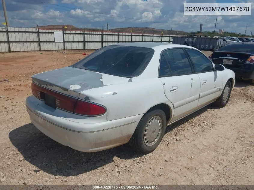 2G4WY52M7W1437678 1998 Buick Century Limited