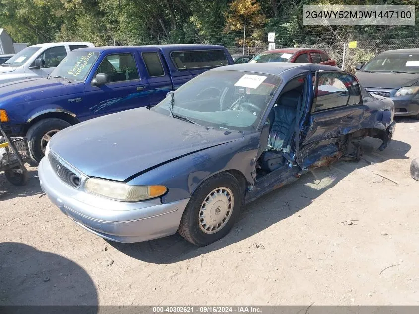 1998 Buick Century Limited VIN: 2G4WY52M0W1447100 Lot: 40302621