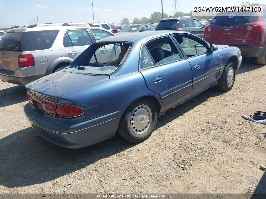 1998 Buick Century Limited VIN: 2G4WY52M0W1447100 Lot: 40302621