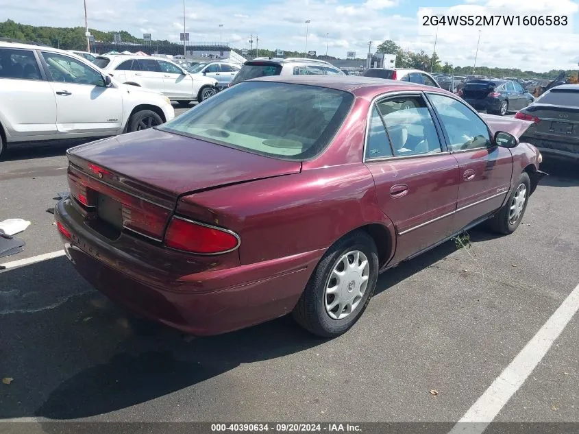 1998 Buick Century Custom VIN: 2G4WS52M7W1606583 Lot: 40390634