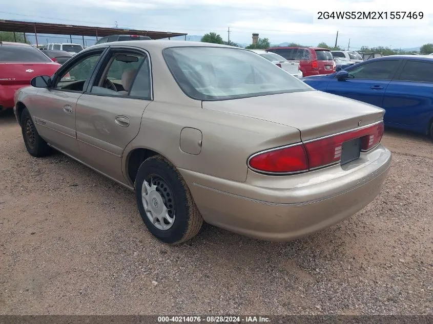 1999 Buick Century Custom VIN: 2G4WS52M2X1557469 Lot: 40214076