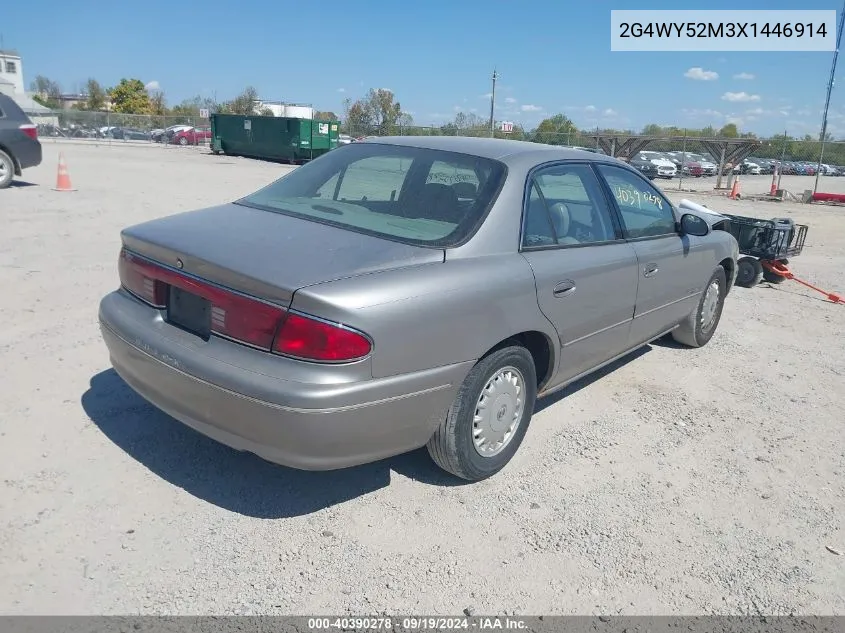 1999 Buick Century Limited VIN: 2G4WY52M3X1446914 Lot: 40390278