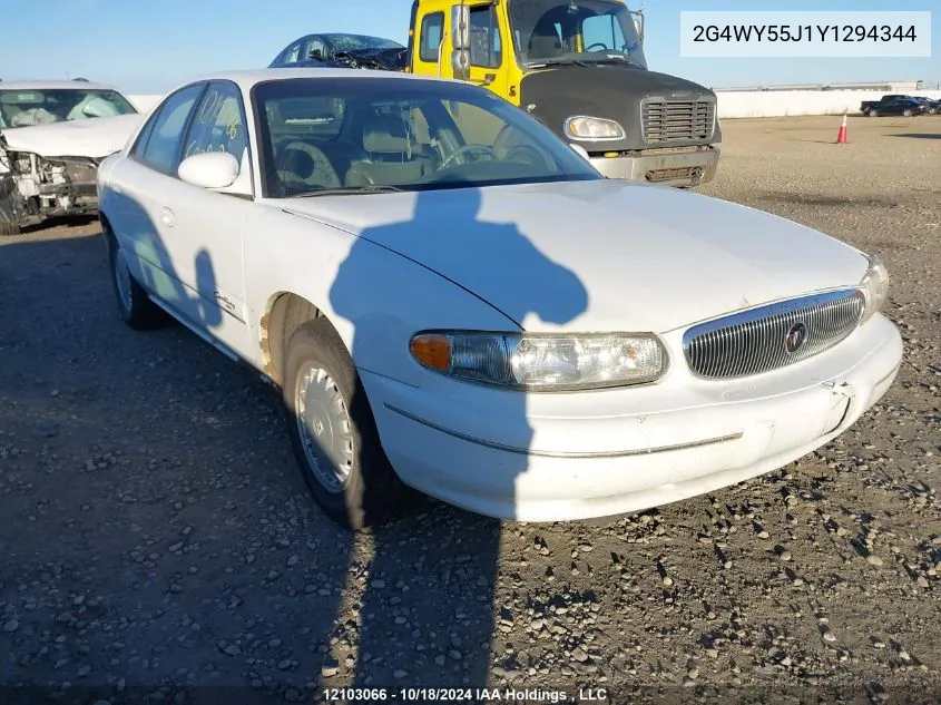 2000 Buick Century VIN: 2G4WY55J1Y1294344 Lot: 12103066