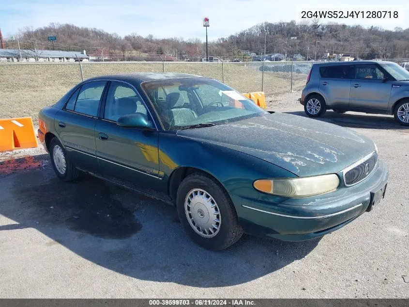 2000 Buick Century Custom VIN: 2G4WS52J4Y1280718 Lot: 39599703