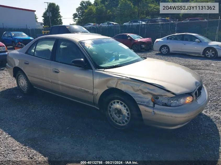 2G4WS52J3Y1131362 2000 Buick Century Custom