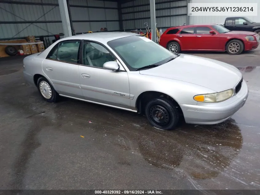 2G4WY55J6Y1236214 2000 Buick Century Limited