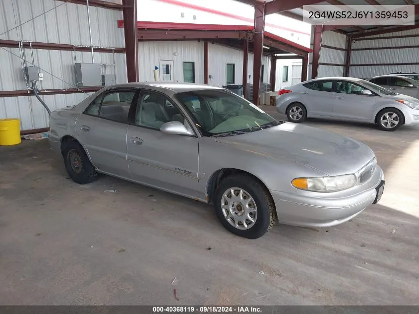 2000 Buick Century Custom VIN: 2G4WS52J6Y1359453 Lot: 40368119