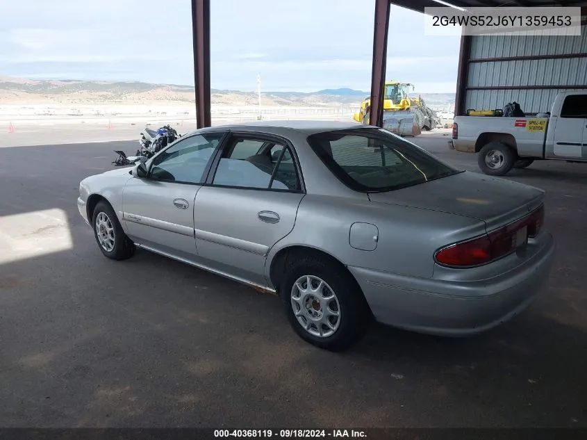 2000 Buick Century Custom VIN: 2G4WS52J6Y1359453 Lot: 40368119