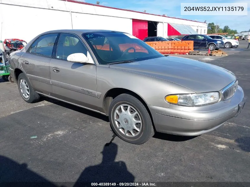 2G4WS52JXY1135179 2000 Buick Century Custom