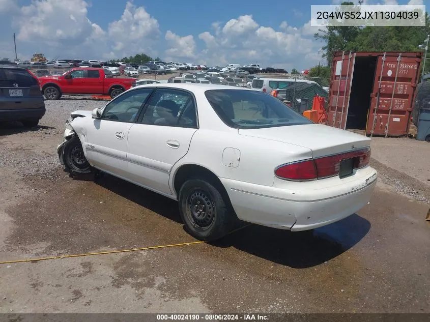 2001 Buick Century Custom VIN: 2G4WS52JX11304039 Lot: 40024190