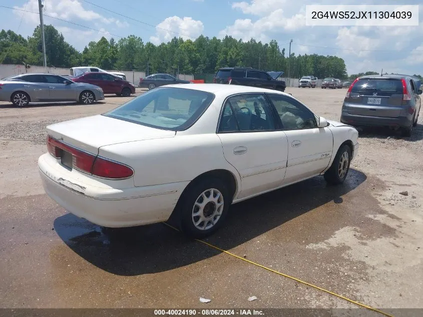 2001 Buick Century Custom VIN: 2G4WS52JX11304039 Lot: 40024190