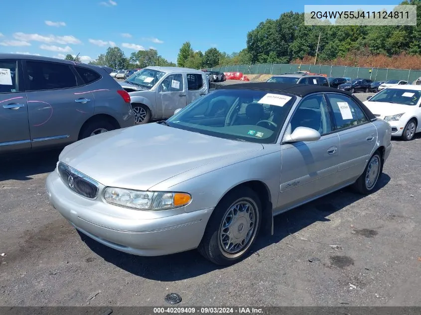 2001 Buick Century Limited VIN: 2G4WY55J411124811 Lot: 40209409