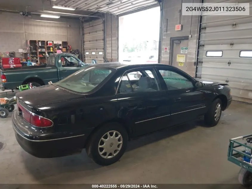 2001 Buick Century Custom VIN: 2G4WS52J011323506 Lot: 40222555