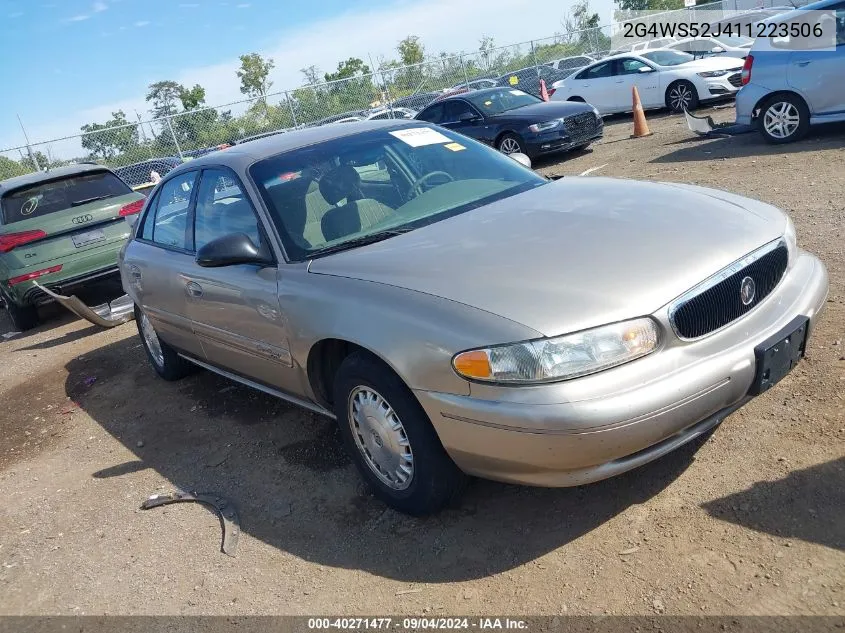 2001 Buick Century Custom VIN: 2G4WS52J411223506 Lot: 40271477