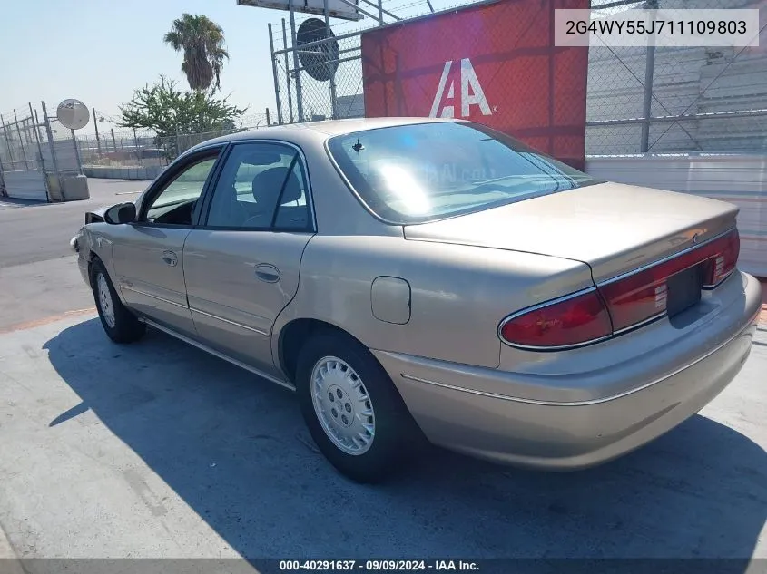 2G4WY55J711109803 2001 Buick Century Limited