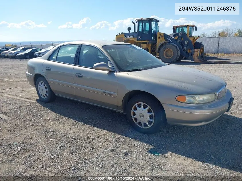 2G4WS52J011246376 2001 Buick Century Custom