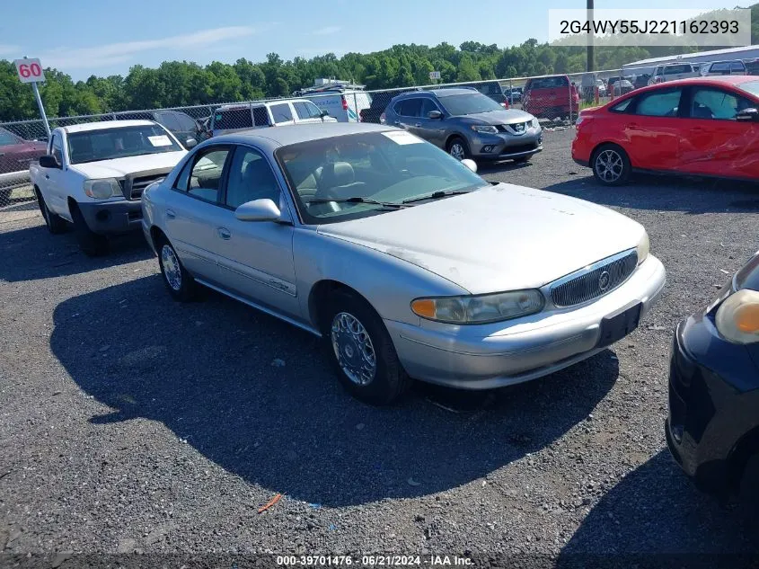 2002 Buick Century Limited VIN: 2G4WY55J221162393 Lot: 39701476