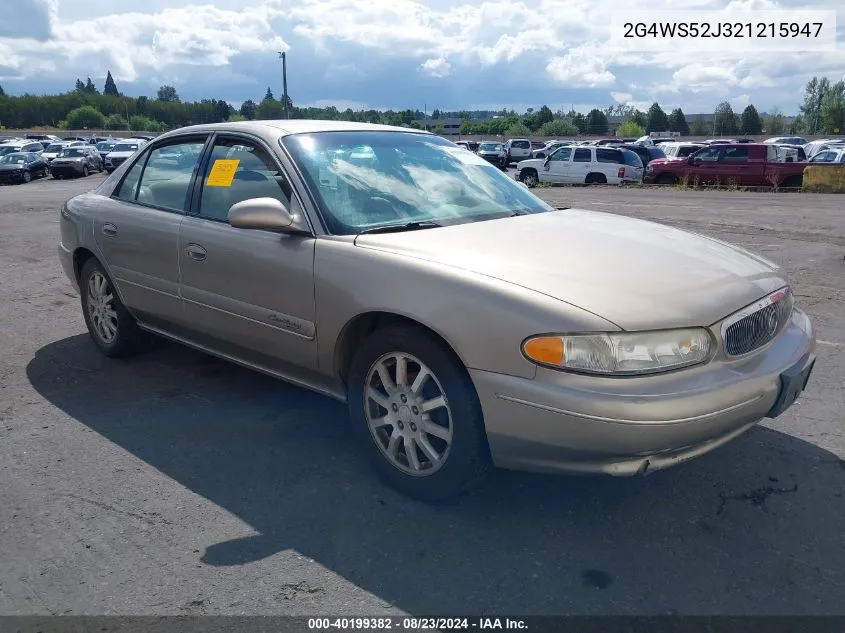 2002 Buick Century Custom VIN: 2G4WS52J321215947 Lot: 40199382