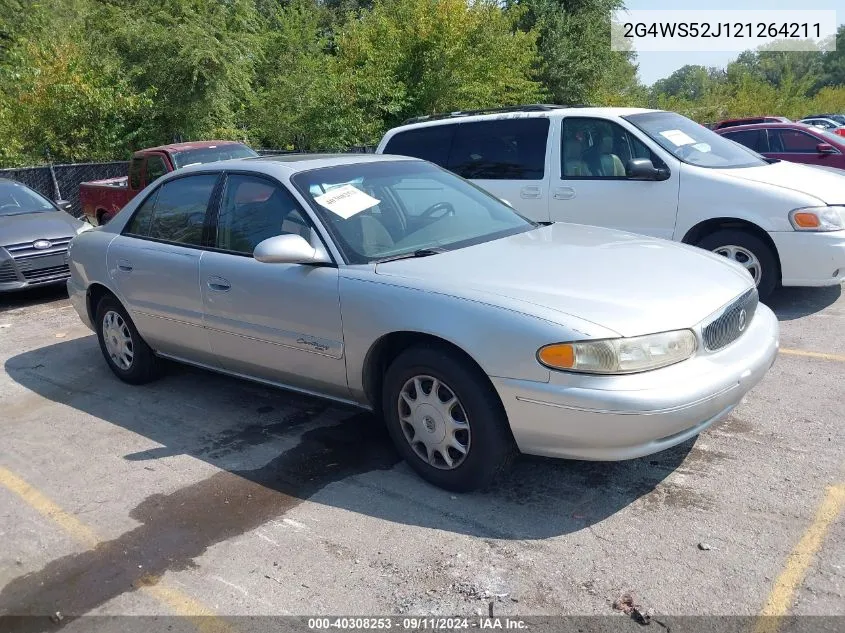 2G4WS52J121264211 2002 Buick Century Custom