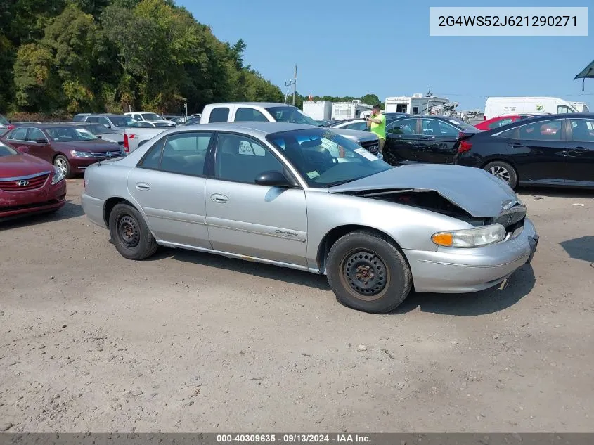 2002 Buick Century Custom VIN: 2G4WS52J621290271 Lot: 40309635