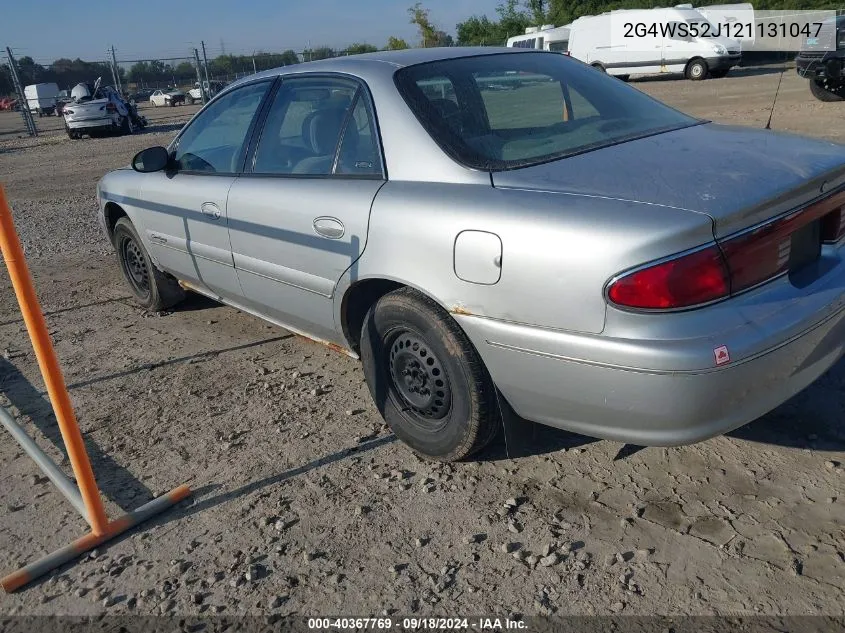 2002 Buick Century Custom VIN: 2G4WS52J121131047 Lot: 40367769