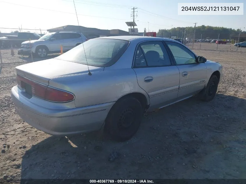 2002 Buick Century Custom VIN: 2G4WS52J121131047 Lot: 40367769