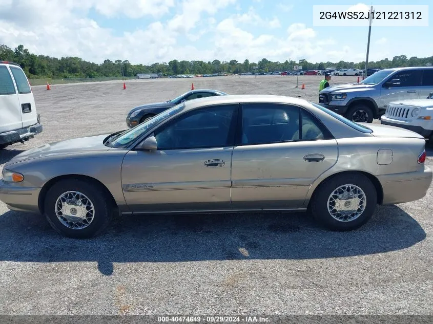 2G4WS52J121221312 2002 Buick Century Custom