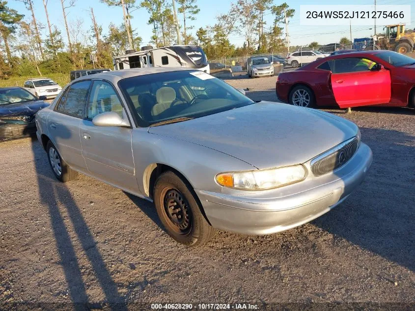 2002 Buick Century Custom VIN: 2G4WS52J121275466 Lot: 40628290