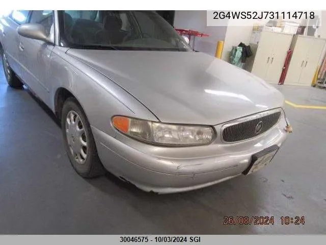 2G4WS52J731114718 2003 Buick Century Custom