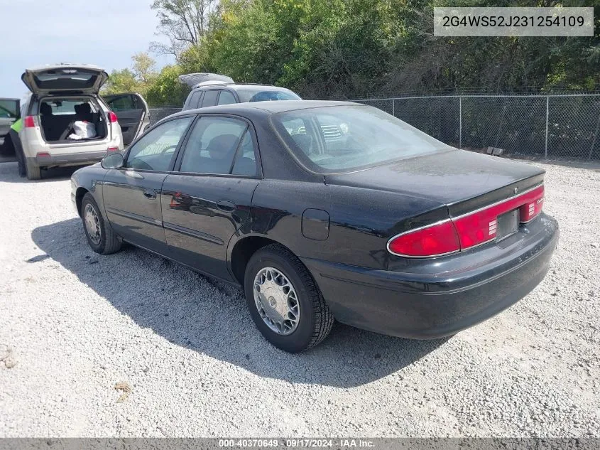 2003 Buick Century Custom VIN: 2G4WS52J231254109 Lot: 40370649