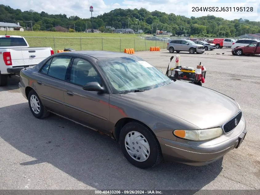 2003 Buick Century Custom VIN: 2G4WS52J631195128 Lot: 40433206