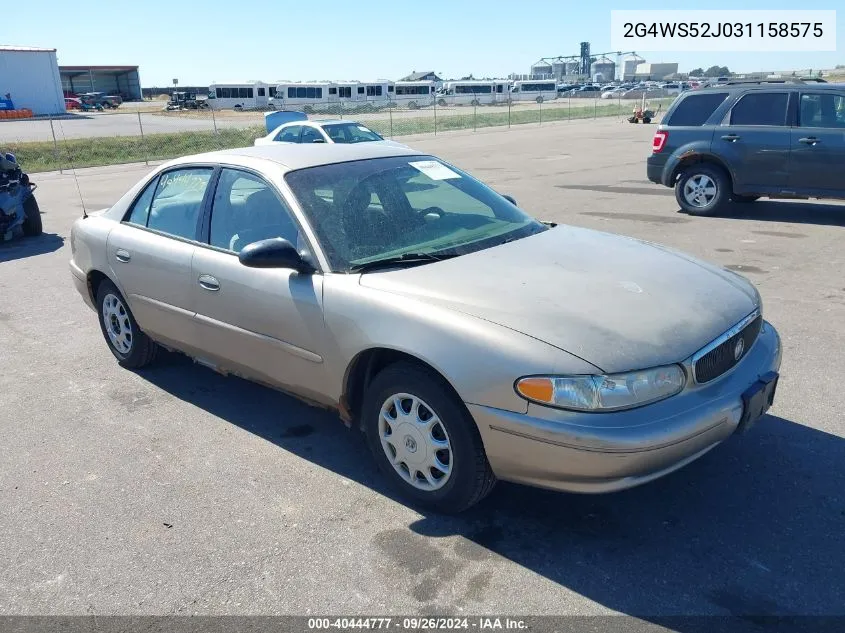 2003 Buick Century Custom VIN: 2G4WS52J031158575 Lot: 40444777