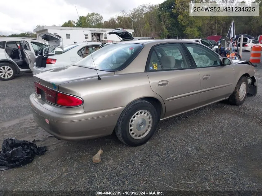 2003 Buick Century Custom VIN: 2G4WS52J431234525 Lot: 40462739