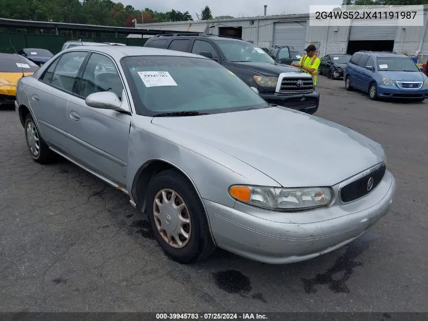 2004 Buick Century VIN: 2G4WS52JX41191987 Lot: 39945783