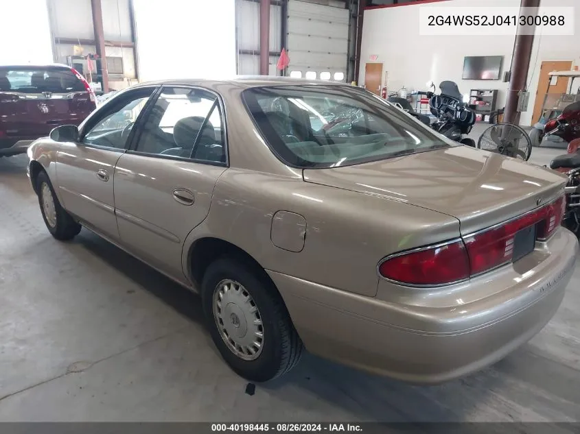 2G4WS52J041300988 2004 Buick Century