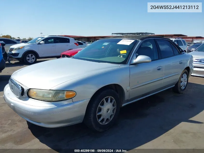 2004 Buick Century VIN: 2G4WS52J441213112 Lot: 40299198