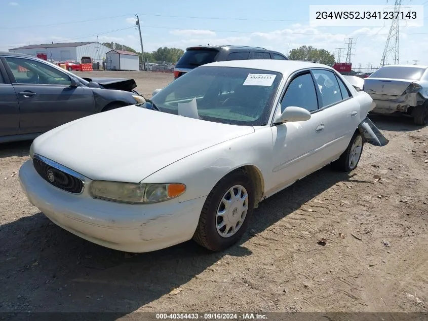 2G4WS52J341237143 2004 Buick Century