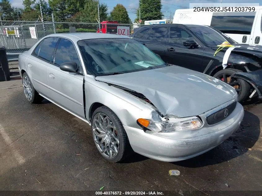 2004 Buick Century VIN: 2G4WS52J541203799 Lot: 40376572