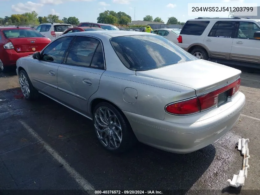 2004 Buick Century VIN: 2G4WS52J541203799 Lot: 40376572