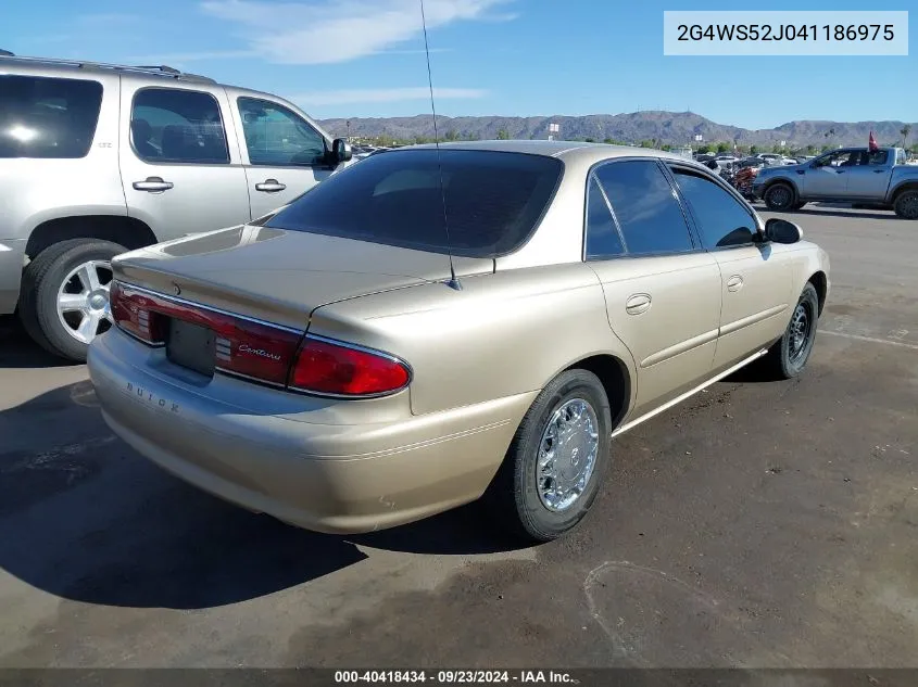 2G4WS52J041186975 2004 Buick Century