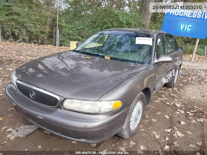 2004 Buick Century VIN: 2G4WS52J141303270 Lot: 40429758