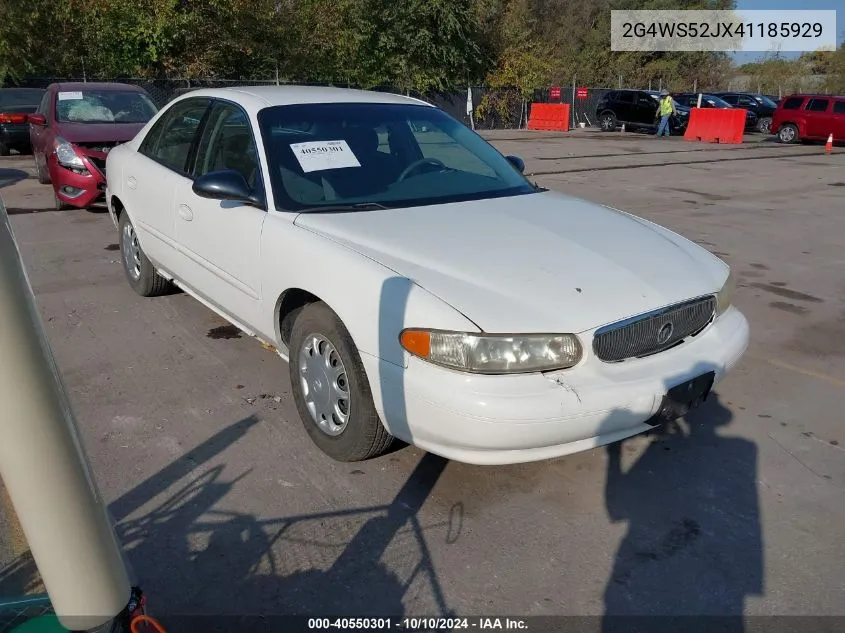 2004 Buick Century VIN: 2G4WS52JX41185929 Lot: 40550301