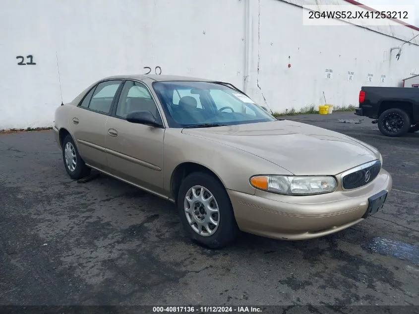 2G4WS52JX41253212 2004 Buick Century