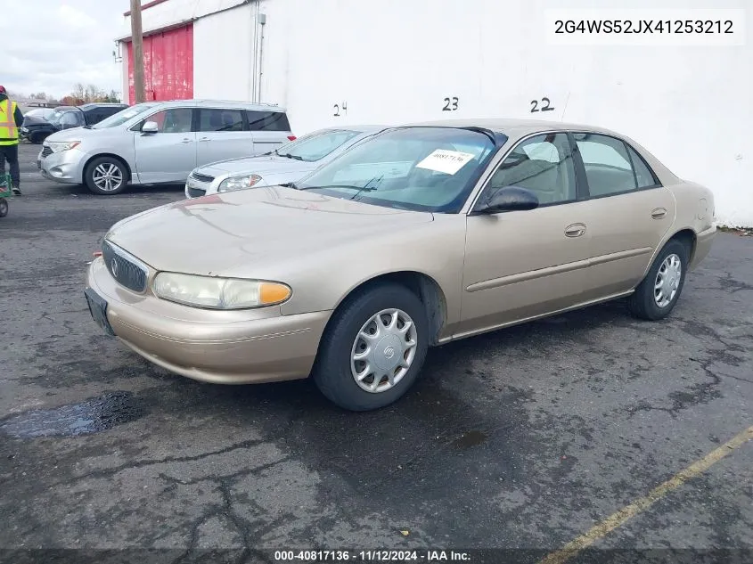 2G4WS52JX41253212 2004 Buick Century